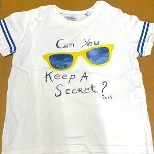 Ikks size 2 toddler boy short sleeve tshirt